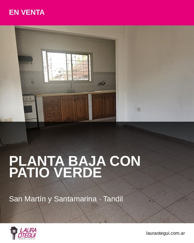 VENTA DEPTO PLANTA BAJA ZONA CENTRO