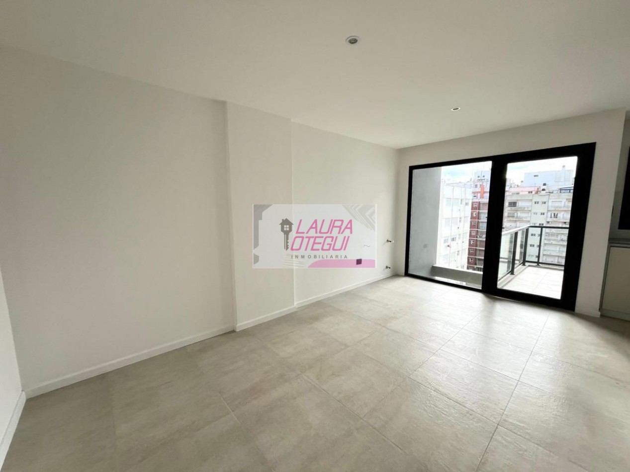 2 ambientes a estrenar con balcon y cochera en Guemes